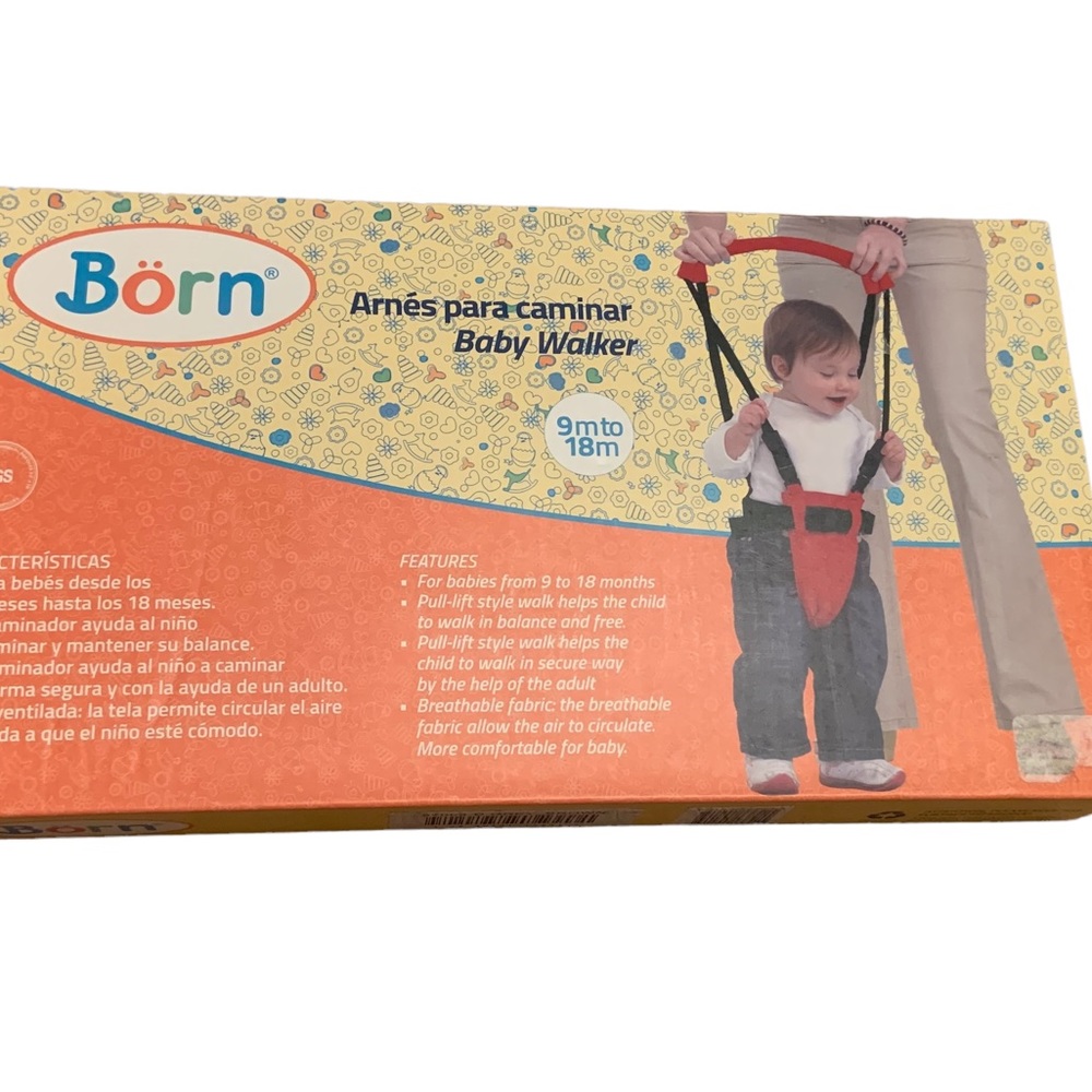 Born Baby Walking Harness Baby Walker Handheld
